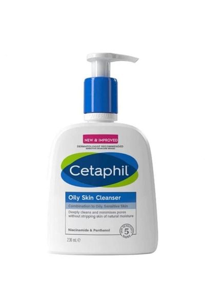 Cetaphil منظف للبشرة الدهنية من سيتافيل - 236 مل