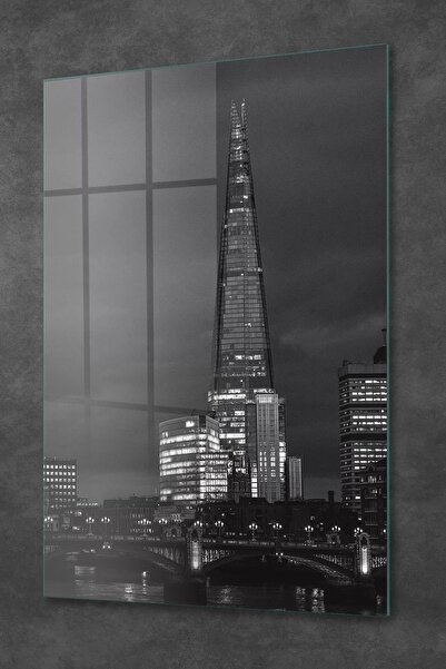 Decovetro Glass Table Cityscape