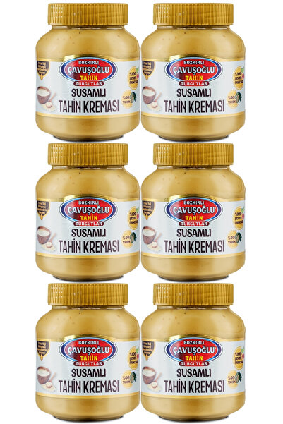 Bozkırlı Çavuşoğlu Çavuşoğlu Susamlı Tahin Kreması 330 gr x 6 Adet