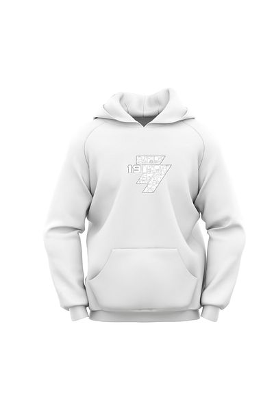 Gölge Store Μοντέρνο και κομψό εμπριμέ φούτερ με κουκούλα Unisex 1360