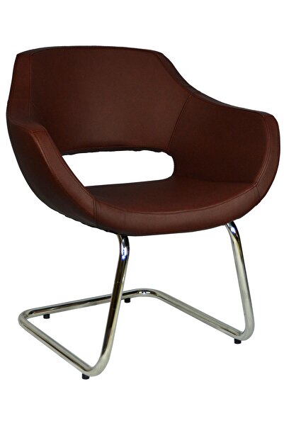 Bürocci Viva Misafir Koltuğu-kahverengi-2021j0121