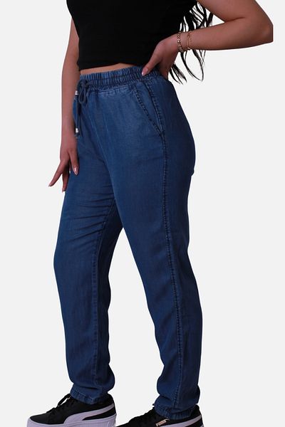 trender Pantaloni de jeans de damă albaștri 25y0657k1