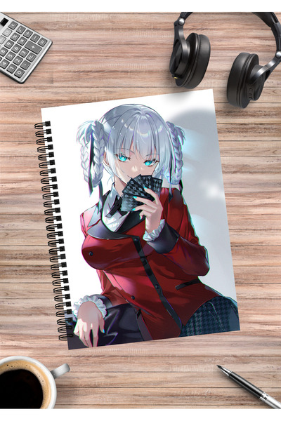 mertfigur Caiet cu spirală Kakegurui Anime A5 (50 coli)