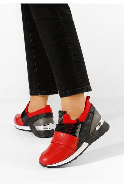 B T Shoes Sneakers dama Camy rosii