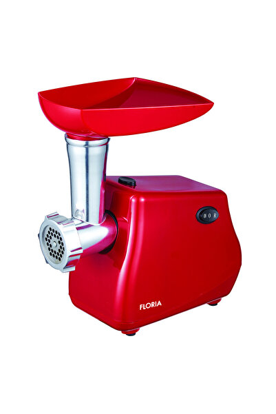 Floria Masina de tocat carne FLORIA ZLN-2387, Rosu Putere 1300W, Accesorii um...
