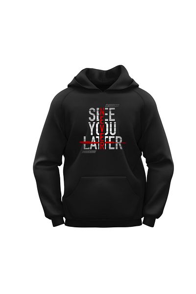 Gölge Store Μοντέρνο & κομψό φούτερ Slimfit με πόρτα Unisex 1362