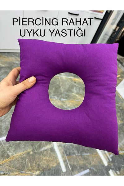 Arescollection Comfortable Sleeping Pillow with Piercing