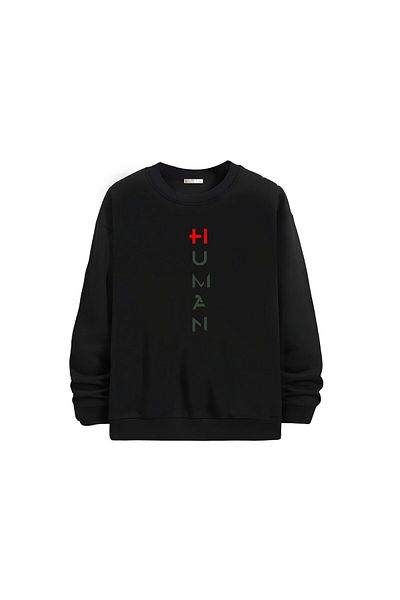 Gölge Store Φούτερ Slimfit Crew Neck - Μοντέρνο και κομψό Unisex εμπριμέ μοντέλο 1366
