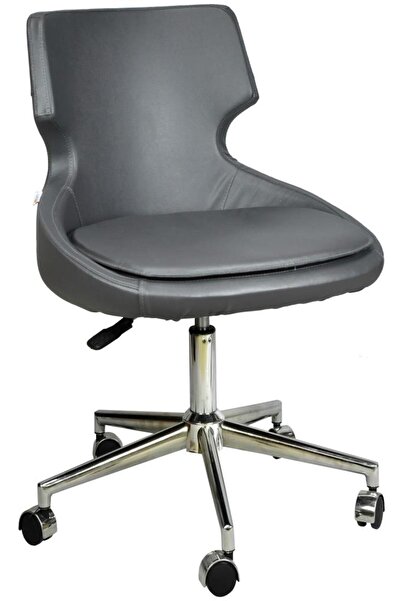 Bürocci Zaga Metal Ayaklı Çalışma Koltuğu-gri-2023a0125