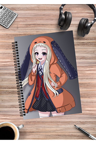 mertfigur Caiet cu spirală Kakegurui Anime A5 (50 coli)