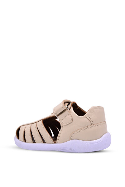 kids A more White Color Baby Girl and Boy Sandals - First Step - Soft Leather Winco