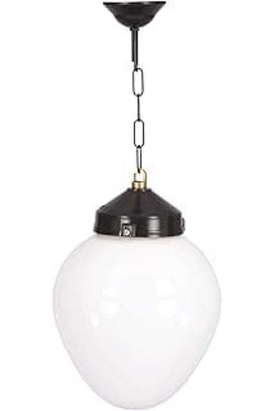 Mu Art Ahşap Avonni 68194 Garden Lantern Pendant Lamp, 60 W, Black