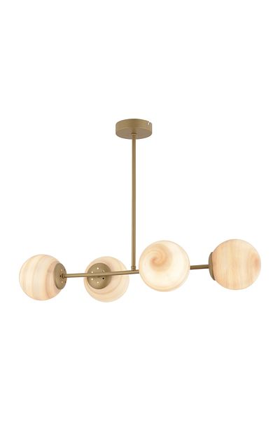 Apliqa Lustra HubRom, ERDA 4111-04-FR 74x56 cm 4xE14-60W Antiq