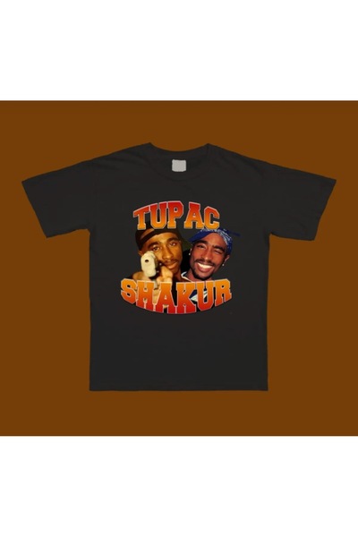 TRENDPUNKY TRICOU OVERSIZE CU IMPRIMEU TUPAC 2PAC