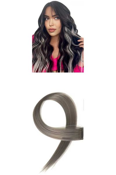 Eva Rose Colorful Flat Side Studs 2 Pieces, Synthetic Stage Cover with Color 50cm