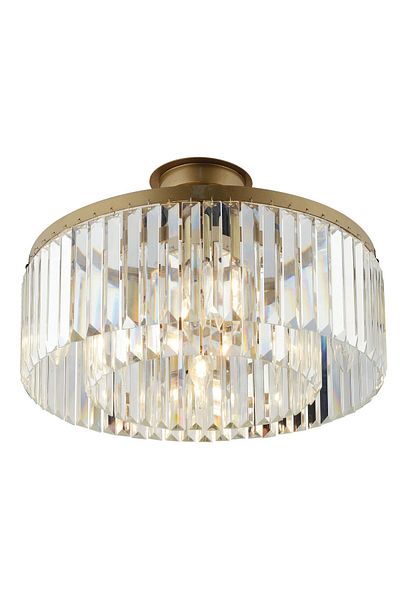 Apliqa Lustra Cristal HubRom, KANVAS 3450-08-FR 45x70 / 8xE14-40W Antiq