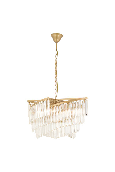 Apliqa Lustra Cristal HubRom, ARIZONA 3715-1S-FR 73x93 cm 6xE14-40W Antiq