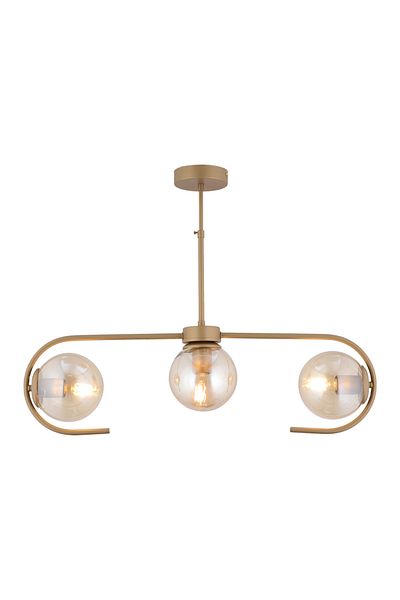 Apliqa Lustra HubRom, DIASPOR 3948-03-FR 71x55 cm 3xE27-60W Antiq