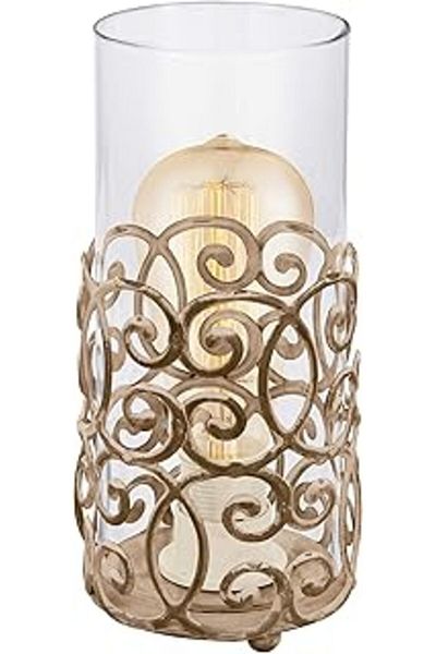 Mu Art Ahşap Eglo 49274 Cardigan Lampshade, Silver