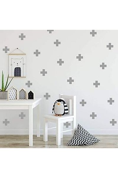 robotrend Bugybagy Plus Sticker (Silver, 125 Pieces)