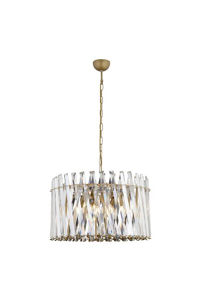 Apliqa Lustra Cristal HubRom, SAUCER 3963-50-FR 50x96 cm 6xE14-40W Antiq