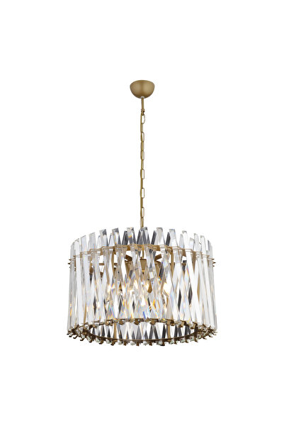 Apliqa Lustra Cristal HubRom, SAUCER 3963-50-FR 50x96 cm 6xE14-40W Antiq