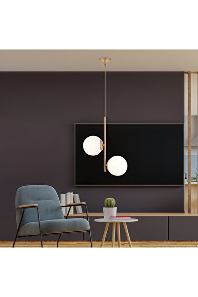 Apliqa Malibu 2 Li Eskitme Modern Genç Odası Mutfak Salon Avize