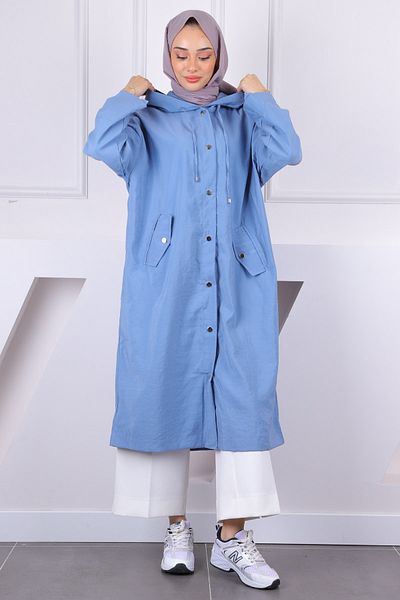 İmajButik Καπάκι με κουκούλα Indigo