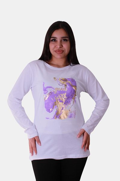 trender Bun cu hanorac alb pentru femei