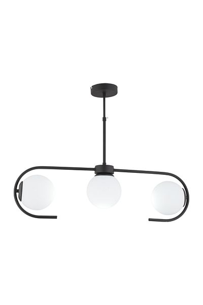 Apliqa Lustra HubRom, DIASPOR 3948-03-BL 71x55 cm 3xE27-60W Negru