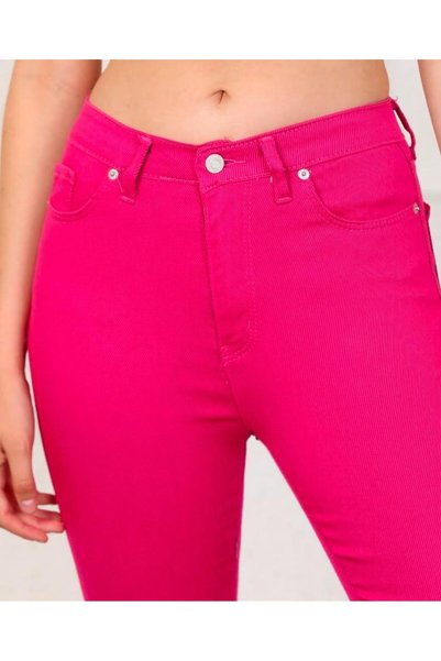 KOTOLOG Pantaloni de damă, cu picioare înguste, flexibile, din Lycra