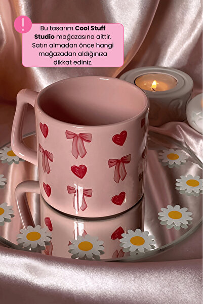 HobiShop COQUETTE Pembe Kupa