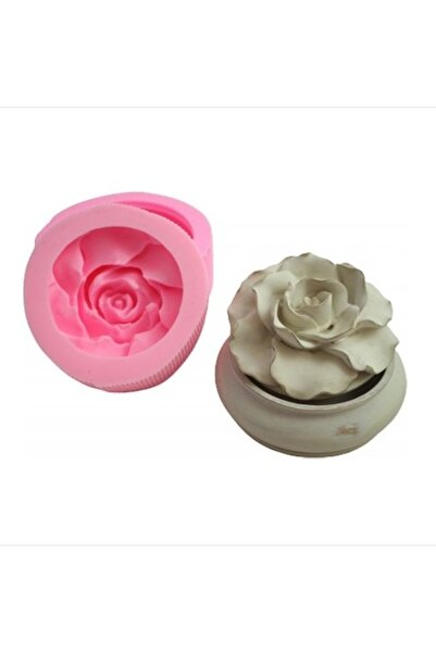 morlalem m Gül Kabarmalı Kutu Silikon Kalıp K-153, Polyester Taş Tozu Çimento...