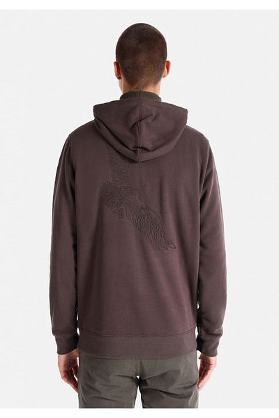 Colin's Regular Fit Men's Brown Sweatshirt