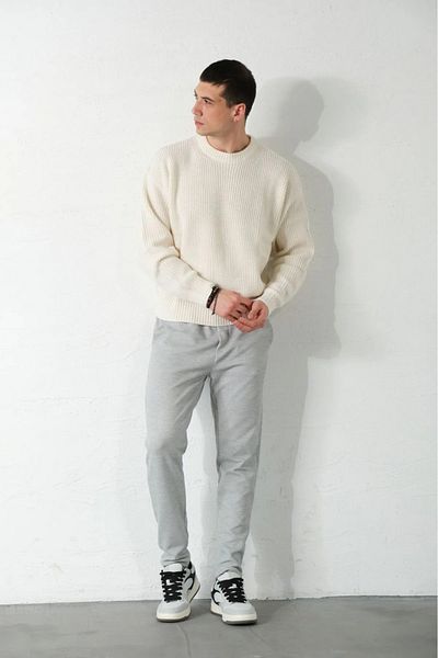 Luxe Dream Men's Pants Lycra Straight Leg