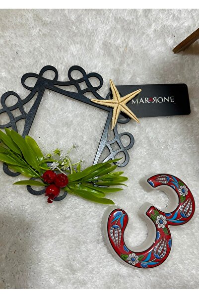 Marrone Hoşgeldiniz Kapı Süsü Priz Çerçevesi Kapı Numarası Daire Nımarası Paspas