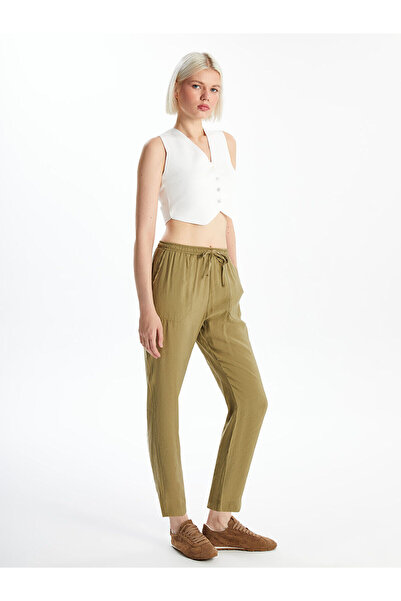 LC Waikiki Pantaloni de damă cu talie elastică