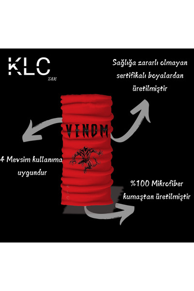 MODA KLCTAK VENOM BOYUNLUK (BUFF)