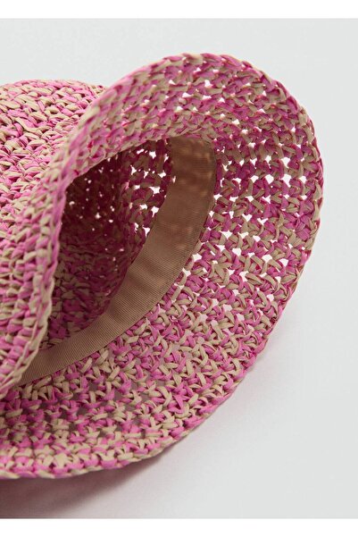 MANGO Kids Hasır Şapka