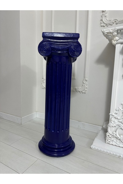 busraconcept Sütun 90 Cm Lavivert Dekoratif Biblo Sütun