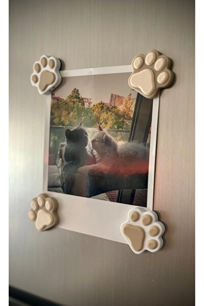 Thera Bottega PAW Kedi Pati Buzdolabı Magneti (4'lü)