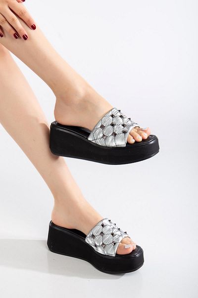 SUİNS SHOES Suins Wanda Model Staple Slippers with Accessories