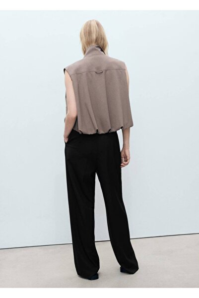 MANGO Woman Pensli Wideleg pantolon