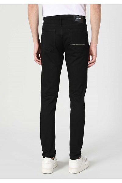 Colin's 041 Danny Slim Fit Low Waist Narrow Leg Men's Black Jean Trousers