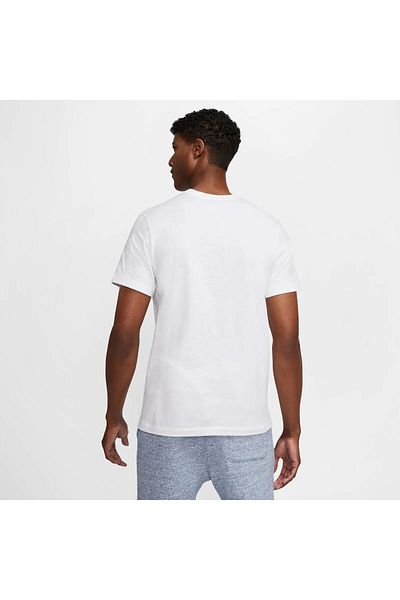 Nike Ανδρικό λευκό μπλουζάκι M Nsw Club Tee Ar4997-100