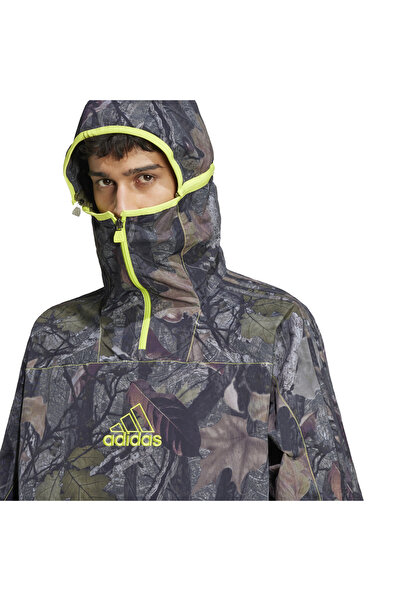 adidas CAMO Q1 Ceket Yeşil JD5417