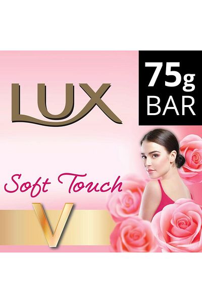 LUX SOFT TOUCH SOAP BAR 75 GM