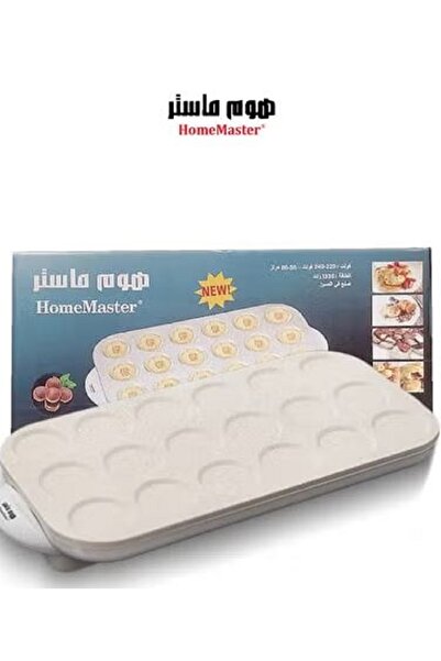 HOME MASTER Home Master 18-Eye Waffle Maker for a Unique Experience, White - ...