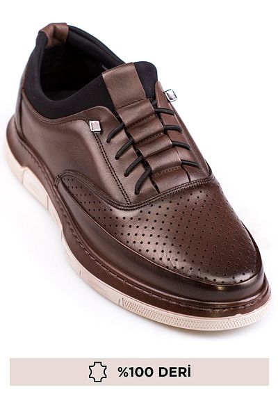 maximoda Genuine Leather, Full Orthopedic, Laceless, Inner Outer Leather Men's Shoes