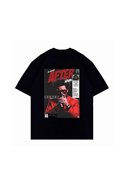 weywot تي شيرت The Weeknd After Hours Rock New Season مطبوع للجنسين كاجوال وم...
